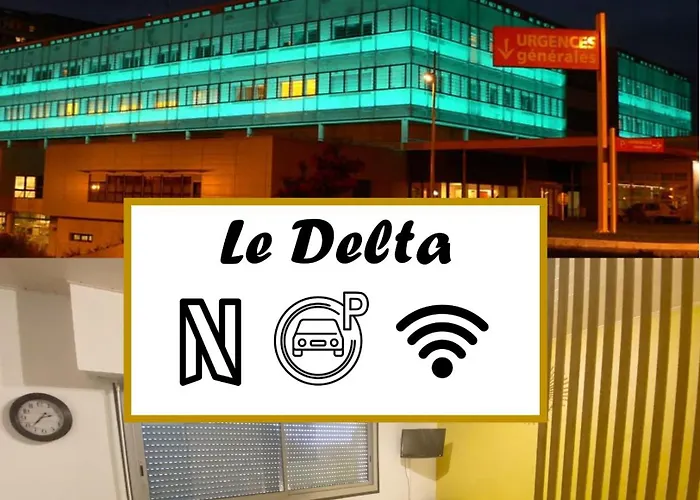 Le Delta - Centre Chu - Parking Privé - Netflix